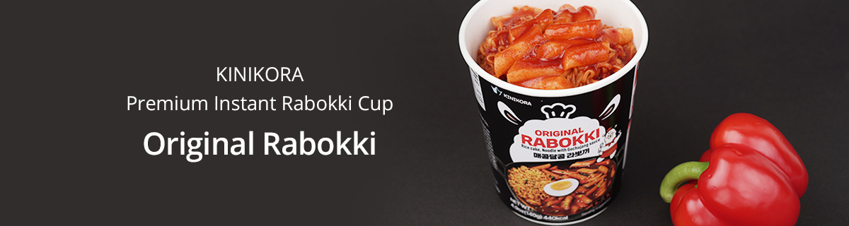 KINIKORA Premium Instant Rabokki Cup Original Rabokki